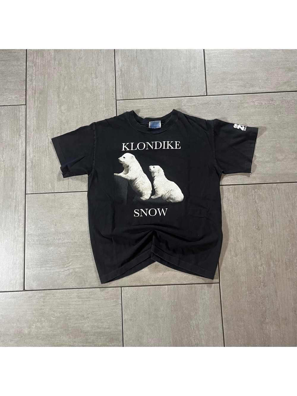 Vintage Hanes Klondike Snow Graphic T-Shirt Large